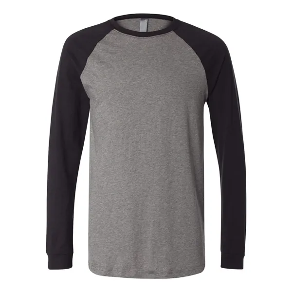 BELLA + CANVAS Men's Long Sleeve Jersey Baseball Tee - BELLA + CANVAS Men's Long Sleeve Jersey Baseball Tee - Image 0 of 24