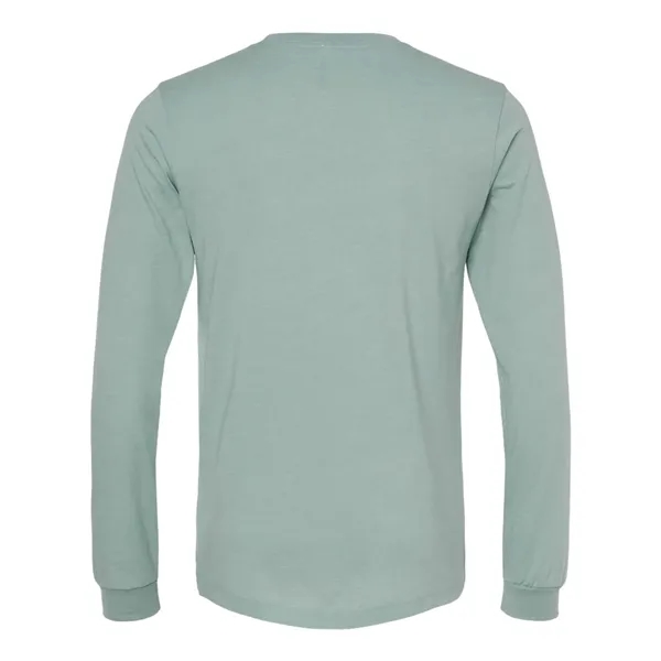 BELLA + CANVAS Heather CVC Long Sleeve Tee - BELLA + CANVAS Heather CVC Long Sleeve Tee - Image 25 of 63