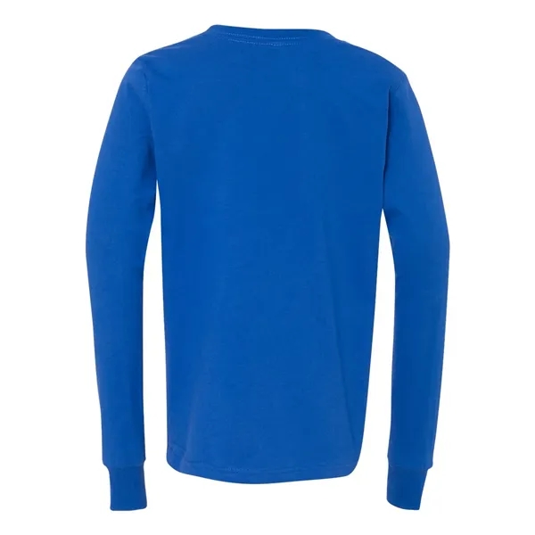 BELLA + CANVAS Youth Jersey Long Sleeve Tee - BELLA + CANVAS Youth Jersey Long Sleeve Tee - Image 13 of 17