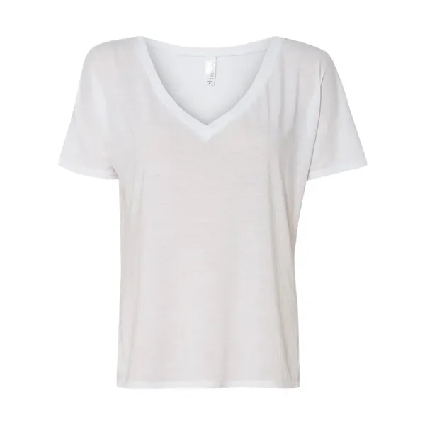 Custom BELLA + CANVAS Women's Slouchy V-Neck Tee