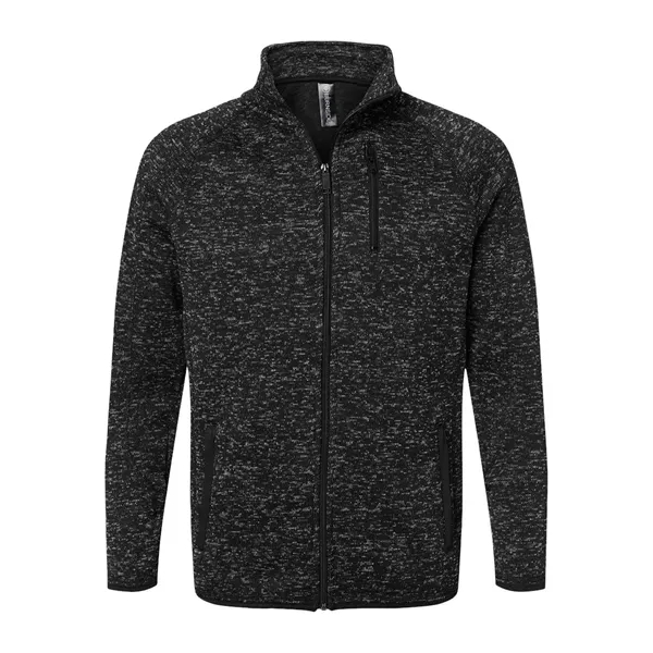 Burnside Men's Sweater Knit Jacket - Burnside Men's Sweater Knit Jacket - Image 3 of 15