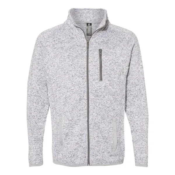 Burnside Men's Sweater Knit Jacket - Burnside Men's Sweater Knit Jacket - Image 7 of 15
