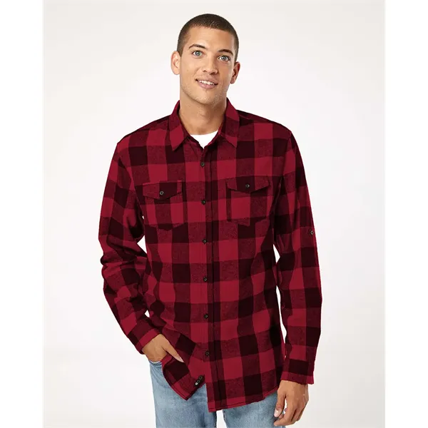 Burnside Men's Yarn-Dyed Flannel Shirt - Burnside Men's Yarn-Dyed Flannel Shirt - Image 0 of 58
