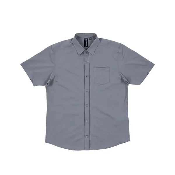 Burnside Men's Stretch Woven Shirt - Burnside Men's Stretch Woven Shirt - Image 3 of 4