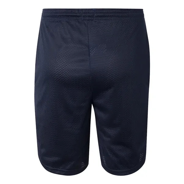 Champion Unisex Polyester Mesh 9" Shorts with Pockets - Champion Unisex Polyester Mesh 9" Shorts with Pockets - Image 18 of 21