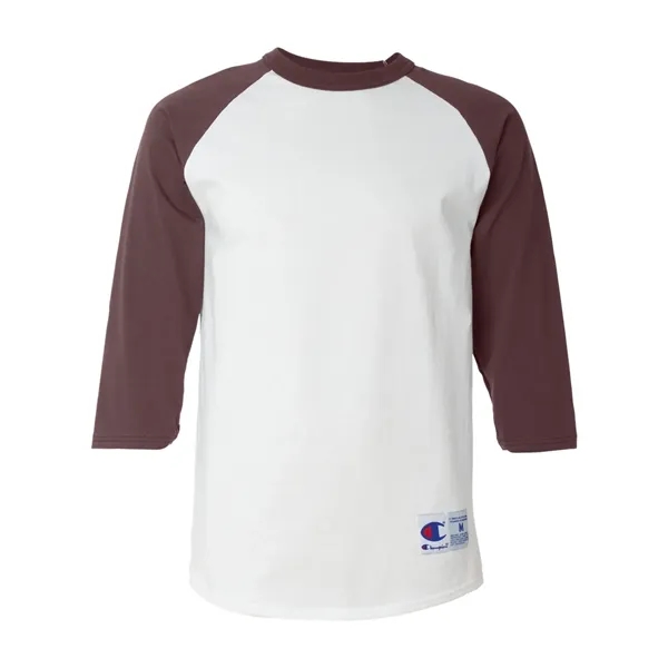 Champion Unisex Raglan Sleeve Baseball T-Shirt - Champion Unisex Raglan Sleeve Baseball T-Shirt - Image 11 of 18