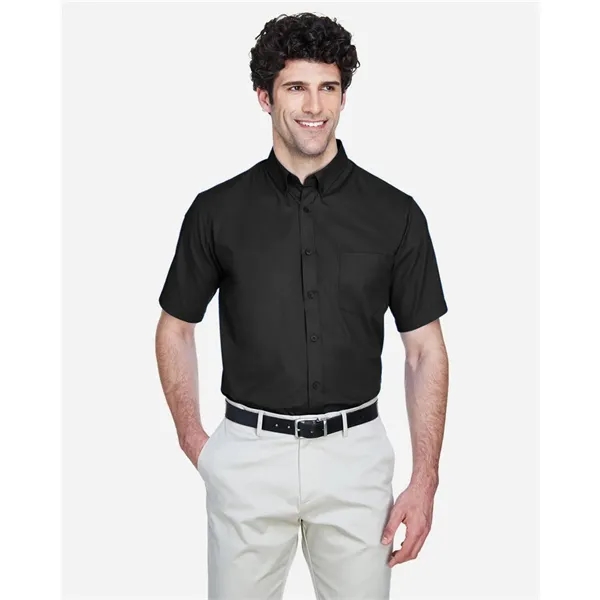 CORE365 Men's Tall Optimum Short Sleeve Twill Dress Shirt - CORE365 Men's Tall Optimum Short Sleeve Twill Dress Shirt - Image 0 of 4