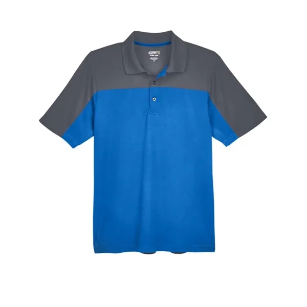 CORE365 Men's Balance Colorblock Performance Pique Polo