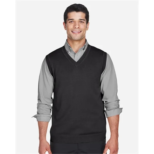 Devon & Jones Unisex V-Neck Sweater Vest