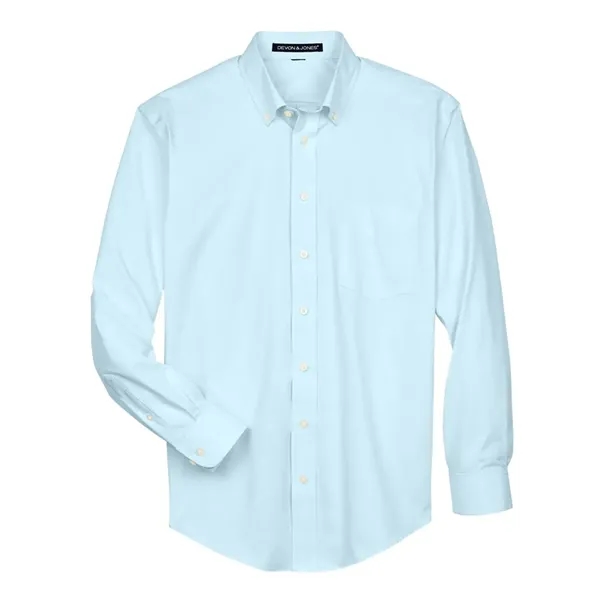 Devon & Jones Men's Crown Collection® Oxford Woven Dress ... - Devon & Jones Men's Crown Collection® Oxford Woven Dress ... - Image 1 of 8