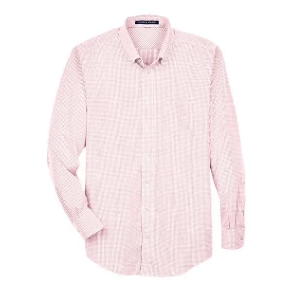 Devon & Jones Men's Crown Collection® Gingham Check Woven... - Devon & Jones Men's Crown Collection® Gingham Check Woven... - Image 7 of 12