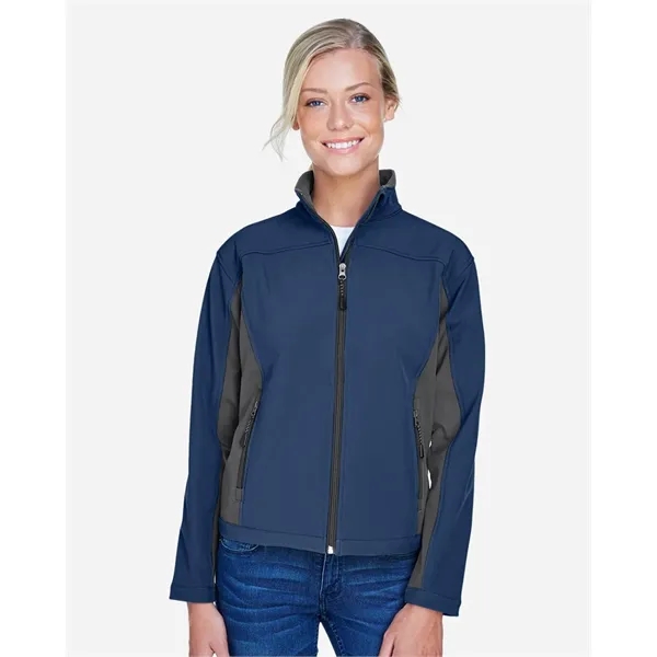 Devon & Jones Women's Soft Shell Colorblock Jacket