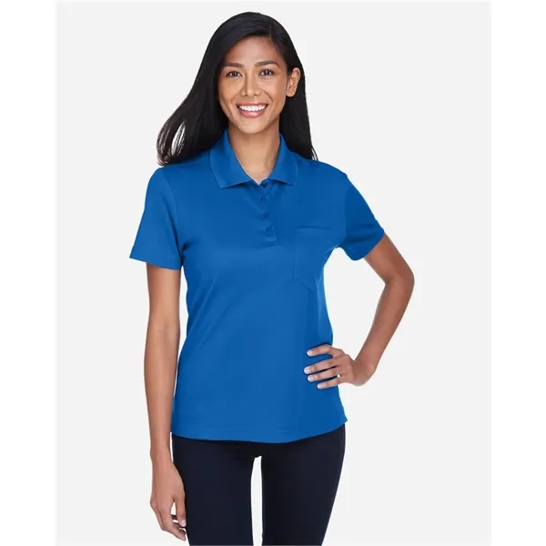 CORE365 Women's Origin Performance Pique Polo with Pocket