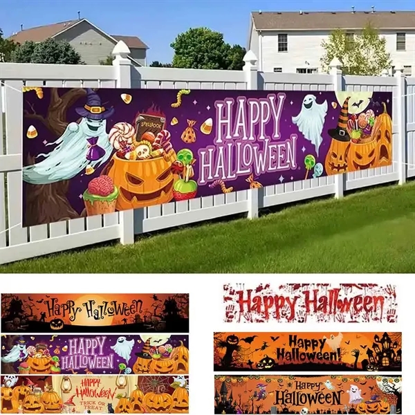 Halloween Party Decorations Banner - Halloween Party Decorations Banner - Image 0 of 3