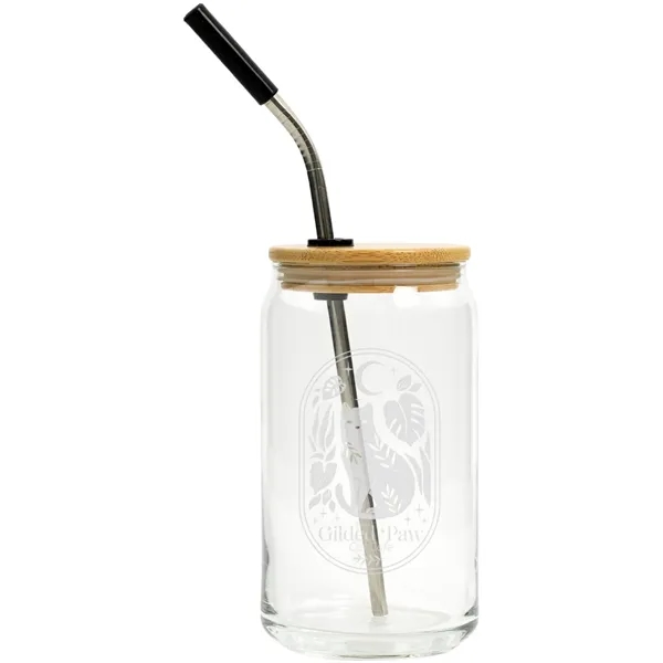 POD Etched Can Glass 16 Oz.