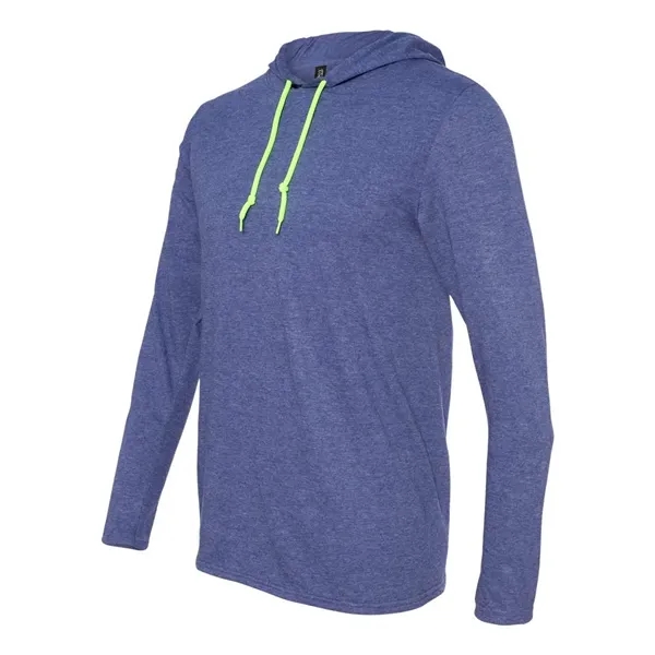 Gildan Unisex Softstyle® Lightweight Hooded Long Sleeve T... - Gildan Unisex Softstyle® Lightweight Hooded Long Sleeve T... - Image 5 of 15