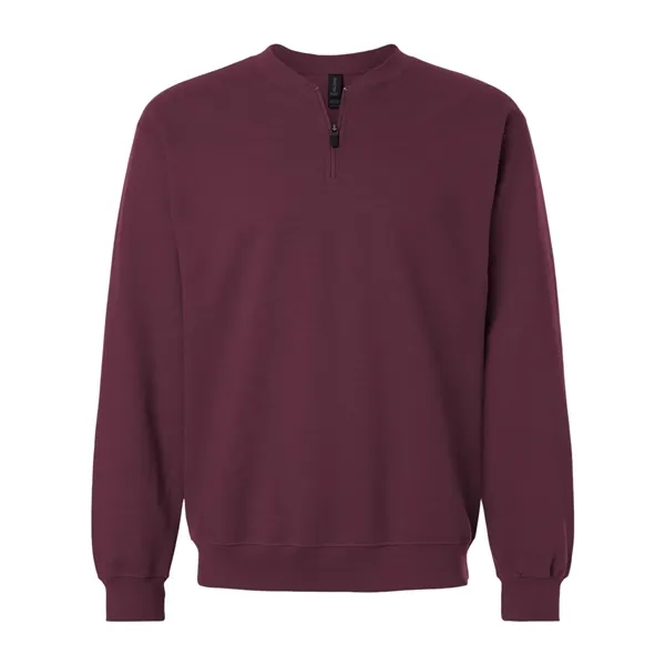 Gildan Unisex Softstyle® Midweight 1/4 Zip Sweatshirt - Gildan Unisex Softstyle® Midweight 1/4 Zip Sweatshirt - Image 5 of 20