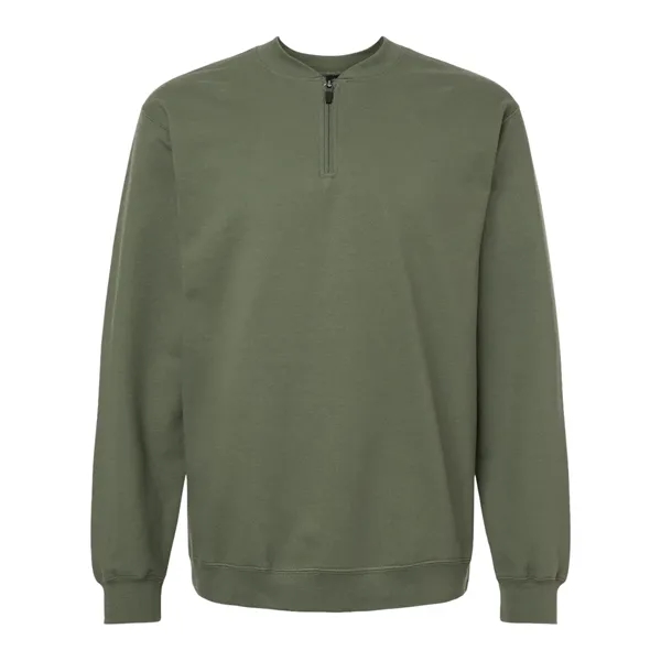 Gildan Unisex Softstyle® Midweight 1/4 Zip Sweatshirt - Gildan Unisex Softstyle® Midweight 1/4 Zip Sweatshirt - Image 7 of 20