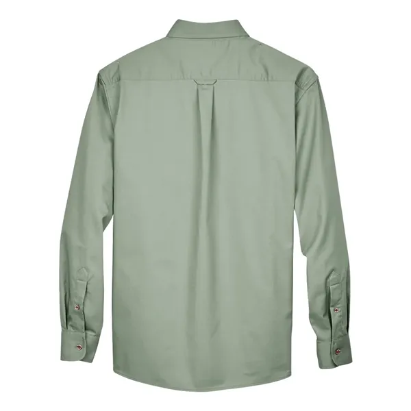Harriton Men's Easy Blend™ Twill Shirt - Harriton Men's Easy Blend™ Twill Shirt - Image 6 of 30