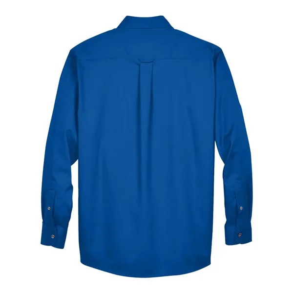 Harriton Men's Easy Blend™ Twill Shirt - Harriton Men's Easy Blend™ Twill Shirt - Image 8 of 30