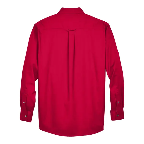 Harriton Men's Easy Blend™ Twill Shirt - Harriton Men's Easy Blend™ Twill Shirt - Image 18 of 30