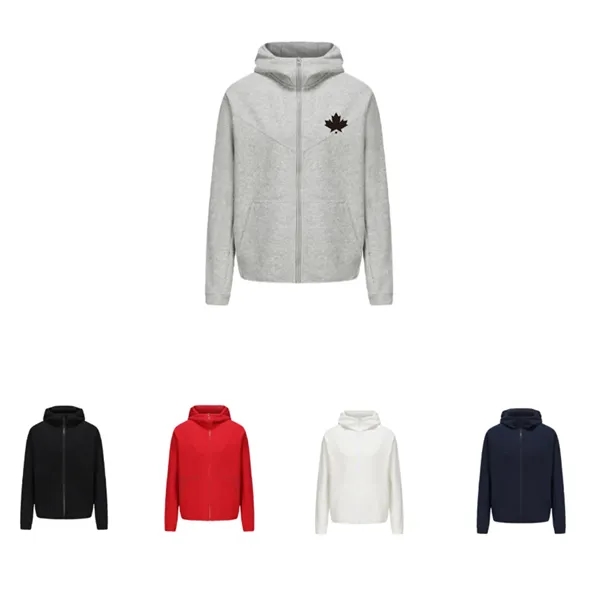 Hooded zipper sweatshirt - Hooded zipper sweatshirt - Image 0 of 5