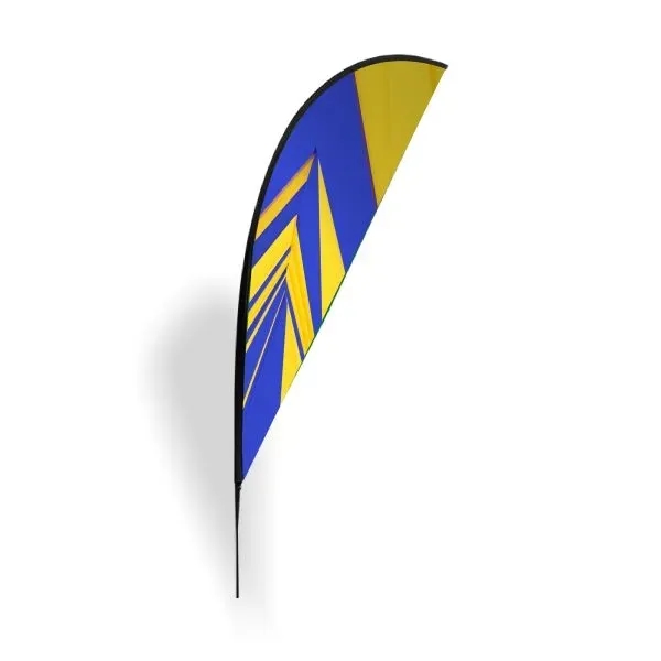 Teardrop Flag 6.5' Single sided Complete Sets of 2 - Teardrop Flag 6.5' Single sided Complete Sets of 2 - Image 0 of 0