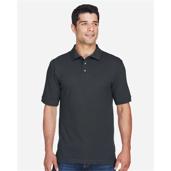 Harriton Men's Tall Cotton Pique Polo