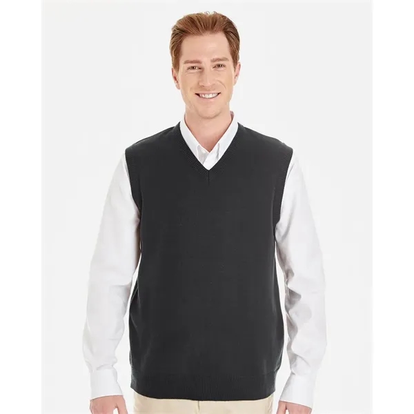 Harriton Men's Pilbloc™ V-Neck Sweater Vest