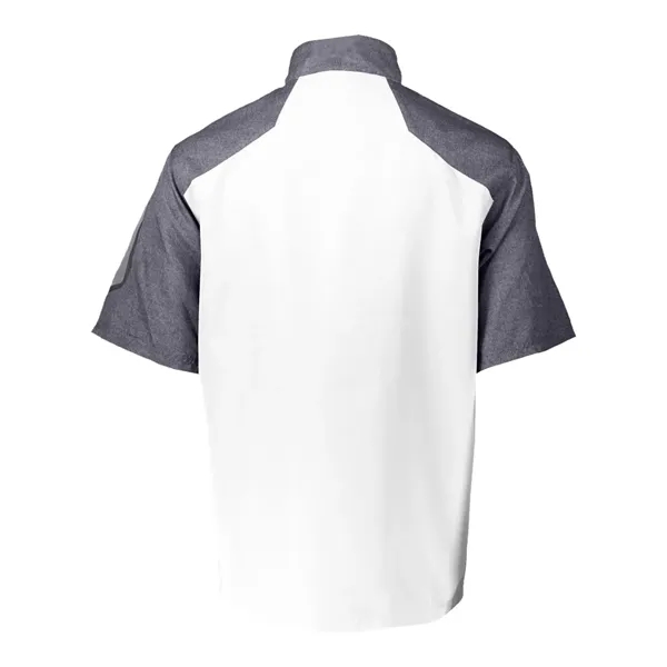 Holloway Unisex Raider Short Sleeve Quarter-Zip Pullover - Holloway Unisex Raider Short Sleeve Quarter-Zip Pullover - Image 20 of 20