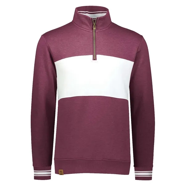 Holloway Men's All-American Fleece Colorblocked Quarter-Z... - Holloway Men's All-American Fleece Colorblocked Quarter-Z... - Image 7 of 16