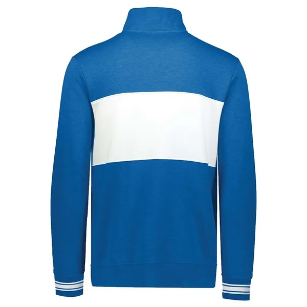 Holloway Men's All-American Fleece Colorblocked Quarter-Z... - Holloway Men's All-American Fleece Colorblocked Quarter-Z... - Image 12 of 16