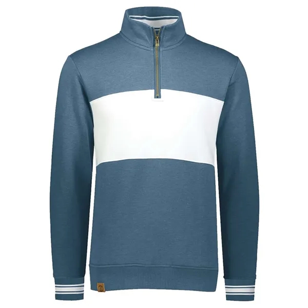 Holloway Men's All-American Fleece Colorblocked Quarter-Z... - Holloway Men's All-American Fleece Colorblocked Quarter-Z... - Image 15 of 16