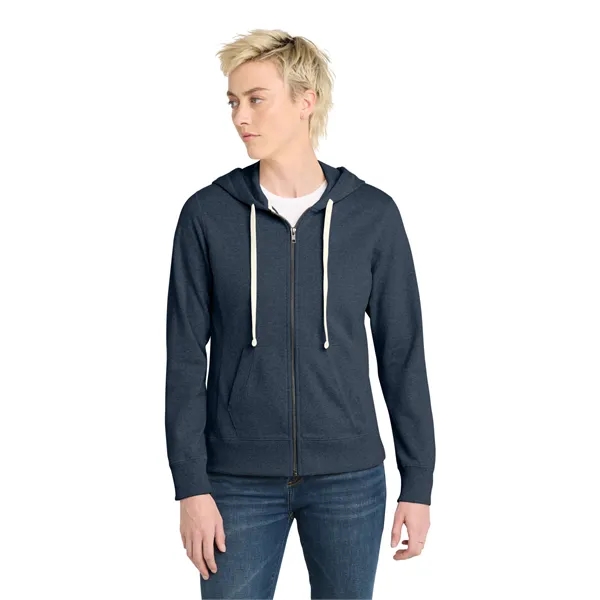 District Women's Re-Fleece Full-Zip Hoodie - District Women's Re-Fleece Full-Zip Hoodie - Image 31 of 34