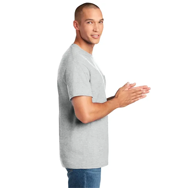 Gildan - DryBlend 50 Cotton/50 Poly Pocket T-Shirt. - Gildan - DryBlend 50 Cotton/50 Poly Pocket T-Shirt. - Image 2 of 54