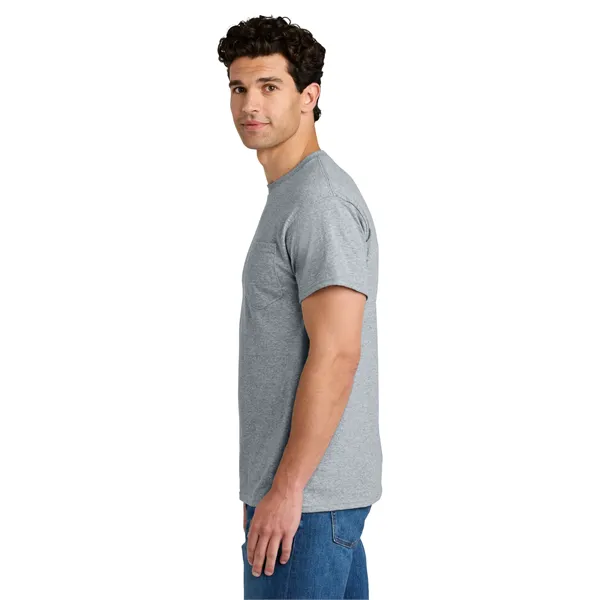 Gildan - DryBlend 50 Cotton/50 Poly Pocket T-Shirt. - Gildan - DryBlend 50 Cotton/50 Poly Pocket T-Shirt. - Image 28 of 54