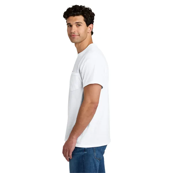 Gildan - DryBlend 50 Cotton/50 Poly Pocket T-Shirt. - Gildan - DryBlend 50 Cotton/50 Poly Pocket T-Shirt. - Image 33 of 54