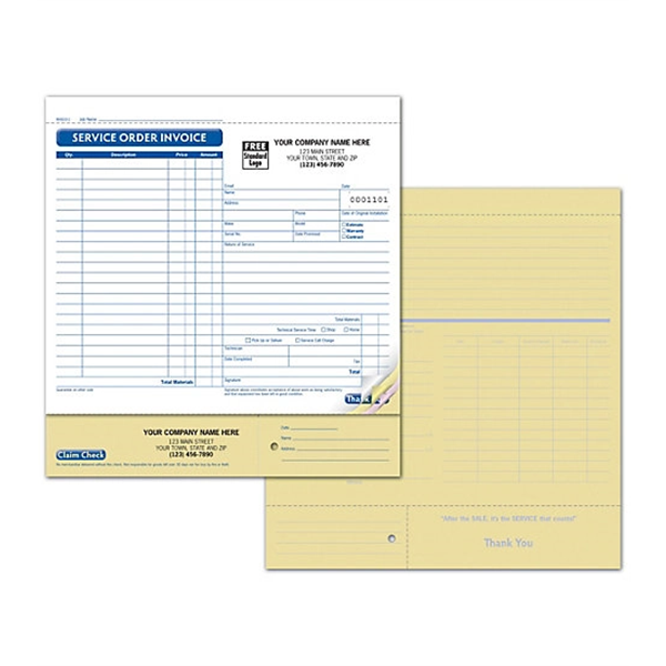 Service Orders, Large, with ID Tag - Service Orders, Large, with ID Tag - Image 0 of 1