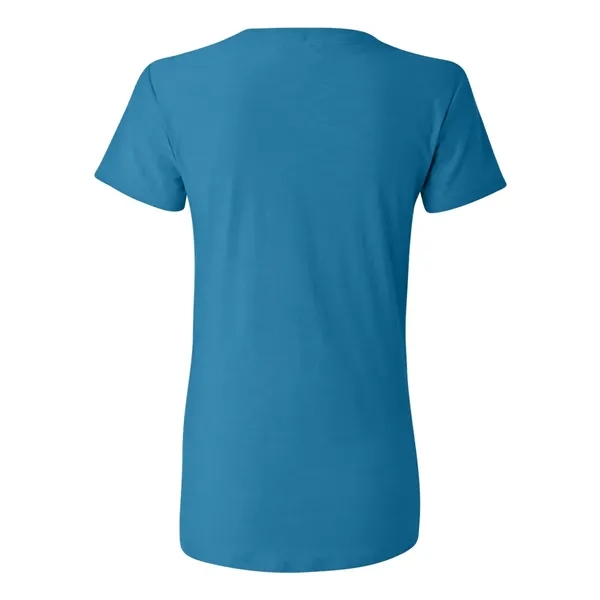 J. America Women's V-Neck Slub T-Shirt - J. America Women's V-Neck Slub T-Shirt - Image 9 of 15