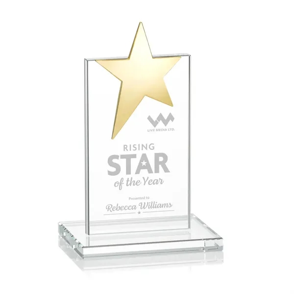 Bryanston Gold Star Award - Clear