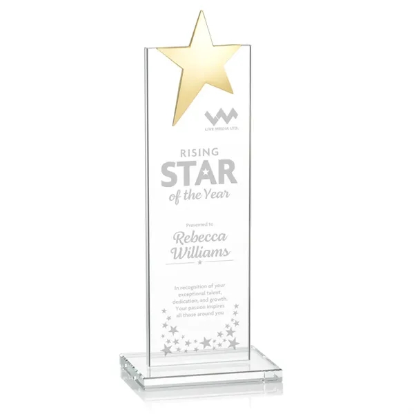Bryanston Gold Star Award - Clear
