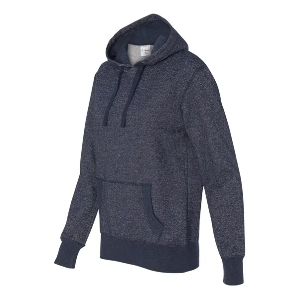 J. America Women's Glitter French Terry Hooded Sweatshirt - J. America Women's Glitter French Terry Hooded Sweatshirt - Image 5 of 18