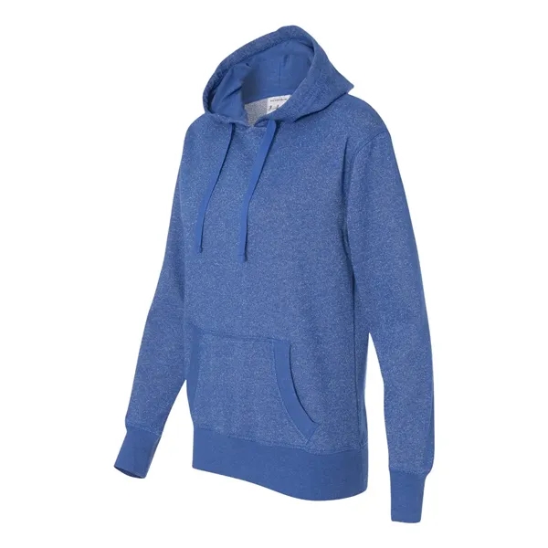 J. America Women's Glitter French Terry Hooded Sweatshirt - J. America Women's Glitter French Terry Hooded Sweatshirt - Image 14 of 18