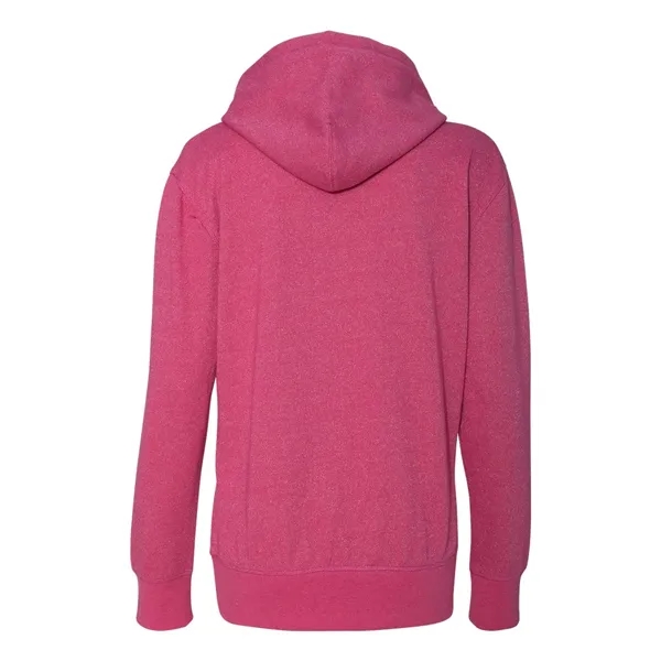 J. America Women's Glitter French Terry Hooded Sweatshirt - J. America Women's Glitter French Terry Hooded Sweatshirt - Image 17 of 18