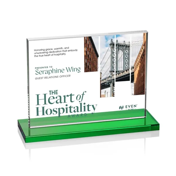 Emperor VividPrint™ Award - Green (Horiz)