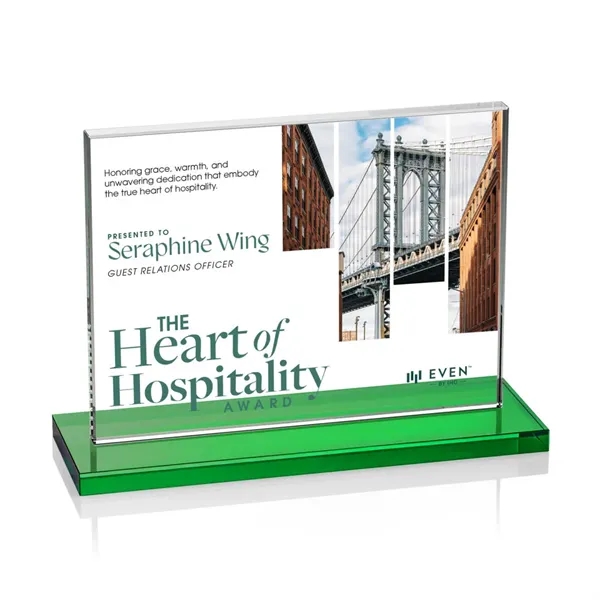 Emperor VividPrint™ Award - Green (Horiz)
