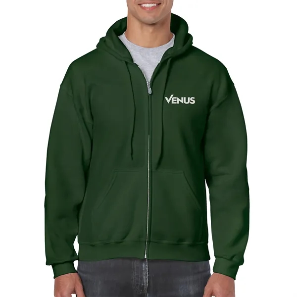 Gildan Adult Full-Zip Hooded Sweatshirt - Gildan Adult Full-Zip Hooded Sweatshirt - Image 20 of 20