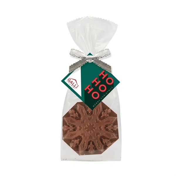 Belgian Milk Chocolate in Favor Bag - Snowflake - Belgian Milk Chocolate in Favor Bag - Snowflake - Image 0 of 1