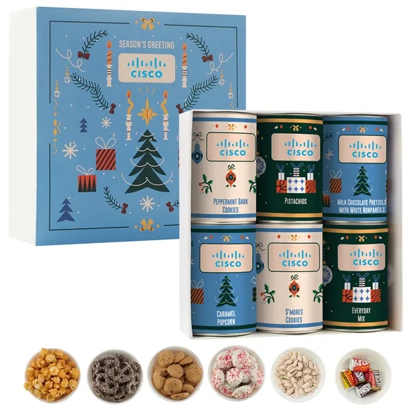 6 Way Crave Snacks Collection - 4 inch Tube - 6 Way Crave Snacks Collection - 4 inch Tube - Image 1 of 3