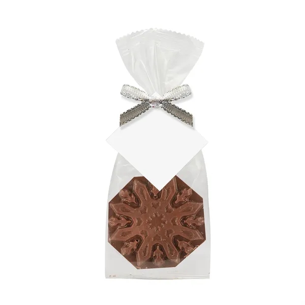 Belgian Milk Chocolate in Favor Bag - Snowflake - Belgian Milk Chocolate in Favor Bag - Snowflake - Image 1 of 1